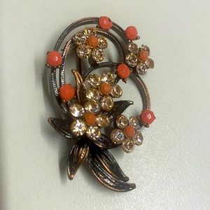 ✨BLING-BLING✨PEACHY GEMS BRONCE  PIN